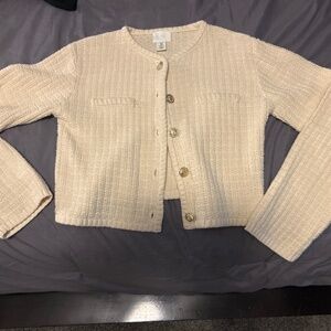 Excellent condition beige cardigan
